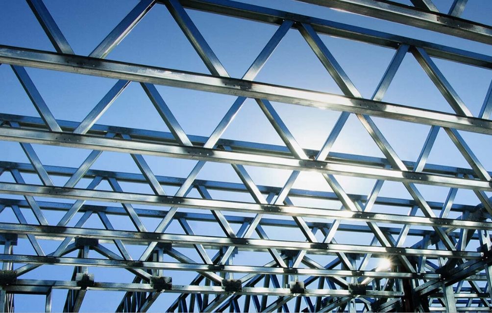 Металлическая ферма из нержавеющей стали