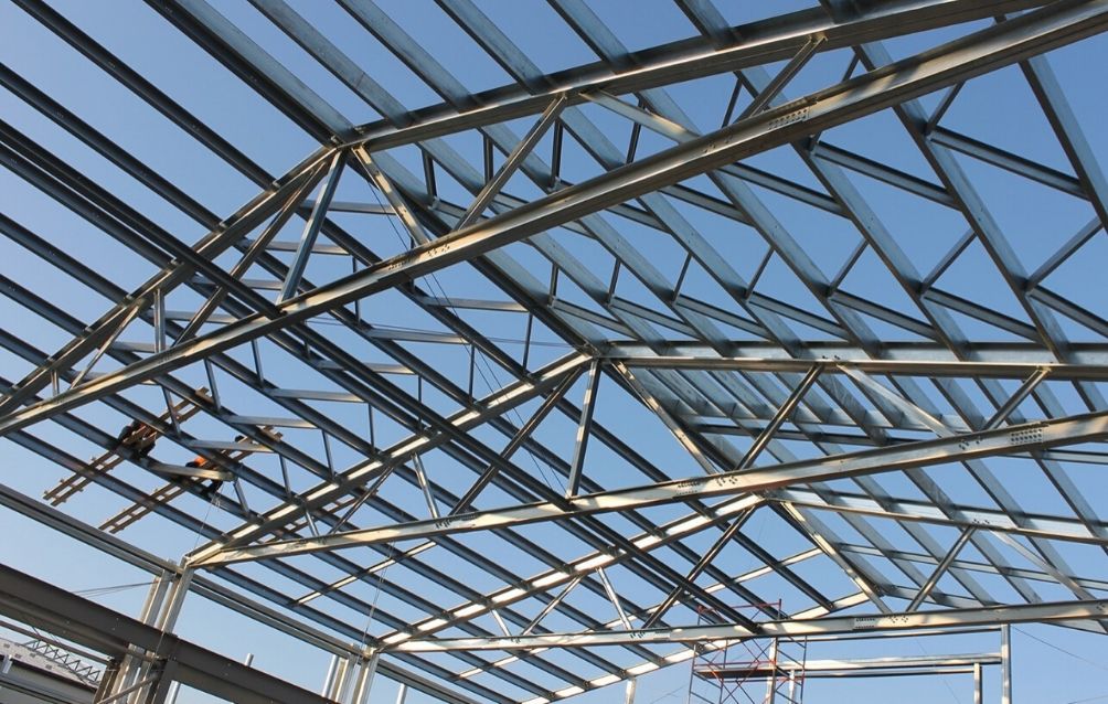 Металлическая ферма из нержавеющей стали