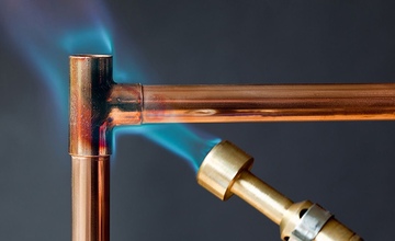 Сварка медных трубок