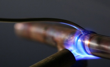 Сварка медного прутка