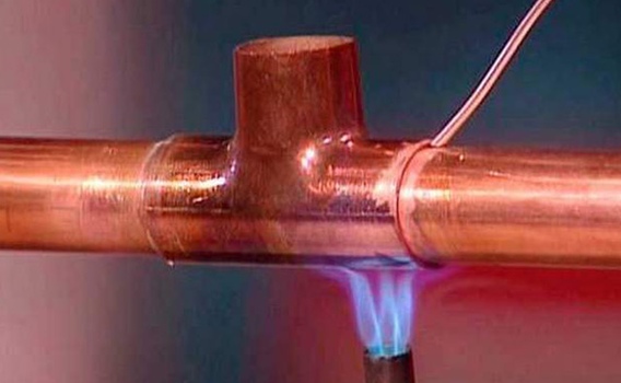 Сварка медных трубок. Фото 1