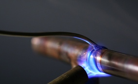 Сварка медных трубок. Фото 9