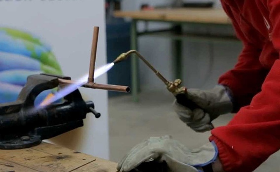 Сварка медных трубок. Фото 10