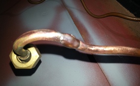 Сварка медного прутка. Фото 4