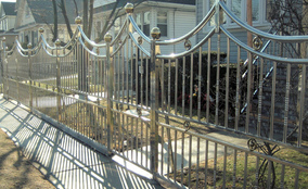 Заборы и ограждения из нержавейки на заказ. Фото 6